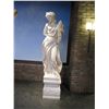 Image 2 : Greco-Roman Statue, Goddess of the Harvest, on Base, Solid Marble 17" x 17" x 85"H