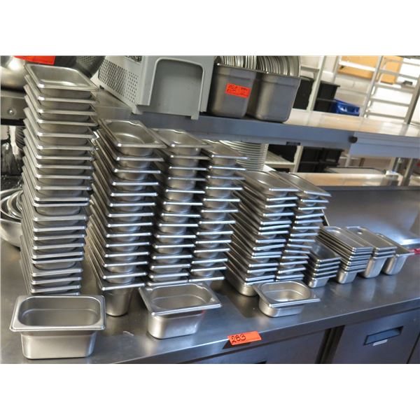 Multiple Metal Stacking Containers: Browne, Pro-Chef, Vollrath, etc