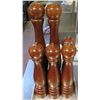 Image 1 : Multiple Wooden Pepper Mill Grinders