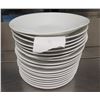 Image 2 : Multiple Round 10.5" White Plates w/ Decorative Edge