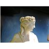 Image 8 : Greco-Roman Statue, Goddess of Autumn, on Base, Solid Marble 17" x 17" x 84"H