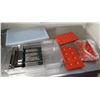 Image 1 : Multiple Red Escargot Trays & Cambro Plastic Storage