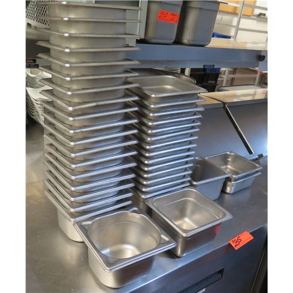 Multiple Metal Stacking Containers: Browne, Pro-Chef, Vollrath, etc