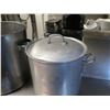 Image 13 : Qty 3 Stock Pots w/ Handles 10"-13" Diameter (1 w/ Lid)