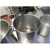 Image 7 : Qty 3 Stock Pots w/ Handles 10"-13" Diameter (1 w/ Lid)