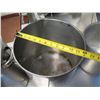 Image 8 : Qty 3 Stock Pots w/ Handles 10"-13" Diameter (1 w/ Lid)