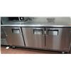 Image 1 : Everest Refrigeration ETBR3 3-Section Undercounter Refrigerator