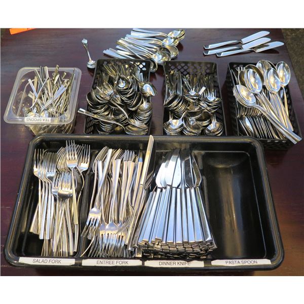 Multiple Bins Sambonet Flatware: Forks, Knives, Spoons, etc