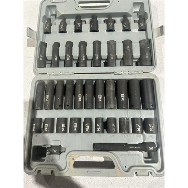 Maximum socket set SAE & metric