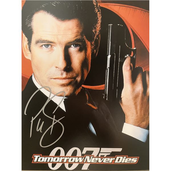 Tomorrow Never Dies Pierce Brosnan signed photo