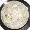Image 1 : 1962 CANADIAN SILVER 50 CENT COIN