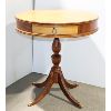 Image 1 : ANTIQUE ROUND PARLOR TABLE W/ DRAWER