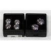 Image 1 : SIX LAB CREATED CUBIC ZIRCONIA GEM STONES