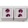 Image 1 : 4 LAB CREATED CORUNDUM  PINK TOPAZ GEM STONES