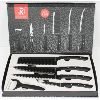 Image 1 : KITCHEN KING 6PCS KNIFE SET - RIVETED BLACK 