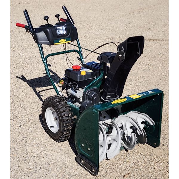 YARDWORKS 26" ELECTRIC START SNOWBLOWER YARDWORKS 26" ELECTRIC START SNOWBLOWER