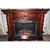 Image 1 : TWIN STAR ELECTRIC FIREPLACE W/ REMOTE