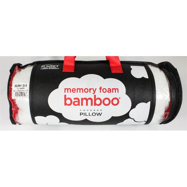 SLEEP COUNTRY BAMBOO MEMORY FOAM PILLOW