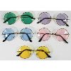 Image 1 : 4 NEW COLORED LENS SUNGLASSES
