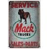 Image 1 : METAL MACK TRUCKS SIGN