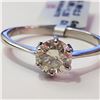 Image 1 : JP933-131 1.25CT SILVER MOISSANITE SIZE 10 RING