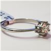 Image 2 : JP933-131 1.25CT SILVER MOISSANITE SIZE 10 RING