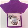 Image 4 : JP933-109 4.85CT SILVER BLUE TOPAZ SIZE 10.5 RING