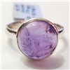 Image 1 : JP933-134 8.3CT SILVER AMETHYST SIZE 9.5 RING