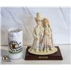 Image 1 : VINTAGE A. BELCARI SCULPTED FIGURINE