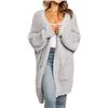 Image 1 : NEW AIVTALK WOMENS XL LONG KNIT CARDIGAN, GREY
