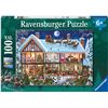 Image 1 : NEW RAVENSBURGER 100XXL CHRISTMAS AT HOME PUZZLE