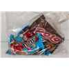 Image 1 : BAG OF MIXED CANDY - 2 OVER SIZED BAGS OF M & M'S