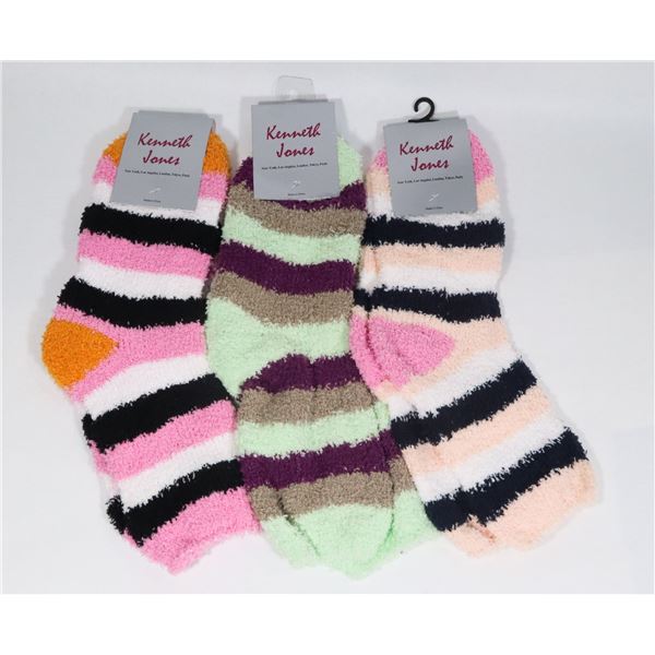 THREE NEW PAIRS WOMENS EXTRA SOFT SOCKS