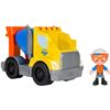 Image 4 : NEW BLIPPI CEMENT TRUCK PLAY SET WITH FIGURE AND