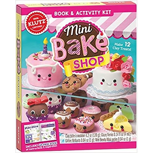 NEW KLUTZ MINI BAKE SHOP - PLAYSET - USES CLAY,