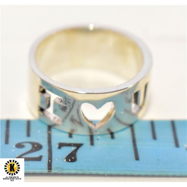 JP944-192 SILVER RING SIZE 6