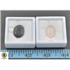 Image 1 : #176-SAPPHIRE 18.75 CT & ROSE QUARTZ 10.80CT