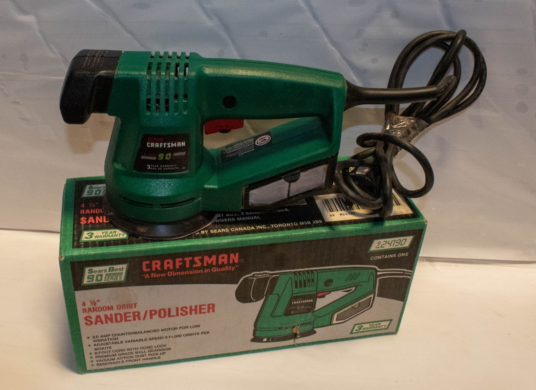 SEARS CRAFTSMAN ORBIT SANDER/POLISHER