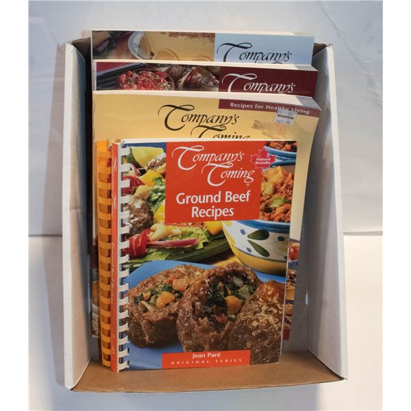 COMPANY'S COMING COOKBOOKS 6PC