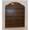 Image 1 : VINTAGE WOOD COLLECTORS DISPLAY 26" X 19" X 1.5"
