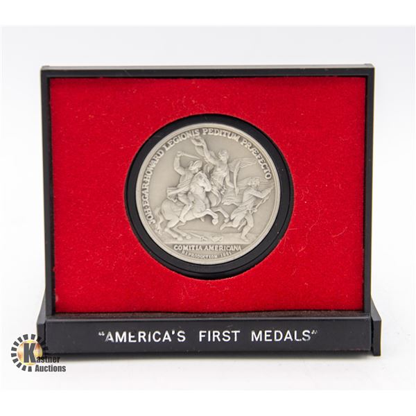 AMERICA'S FIRST MEDALS LT. COL. JOHN E. HOWARD