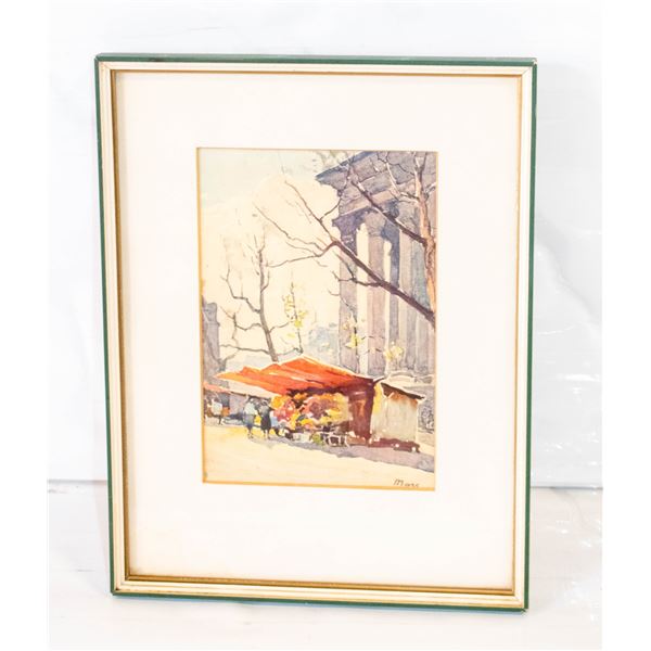 VINTAGE MARC MARKOVITCH WATERCOLOUR ART