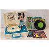 Image 1 : SEARS MICKEY MOUSE RECORD PLAYER,