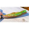 Image 1 : GREEN FIRE NATURAL AMMOLITE DISPLAY