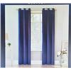 Image 1 : NAVY BLUE BLACK-OUR CURTAIN PANEL,