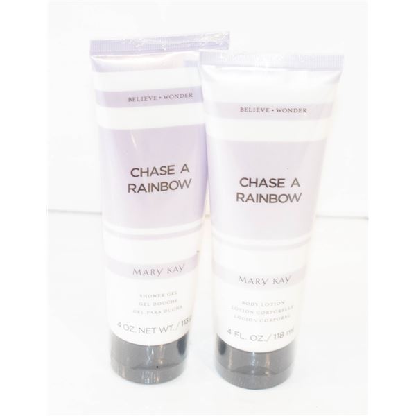 NEW MARY KAY CHASE A RAINBOW SHOWER GEL & BODY