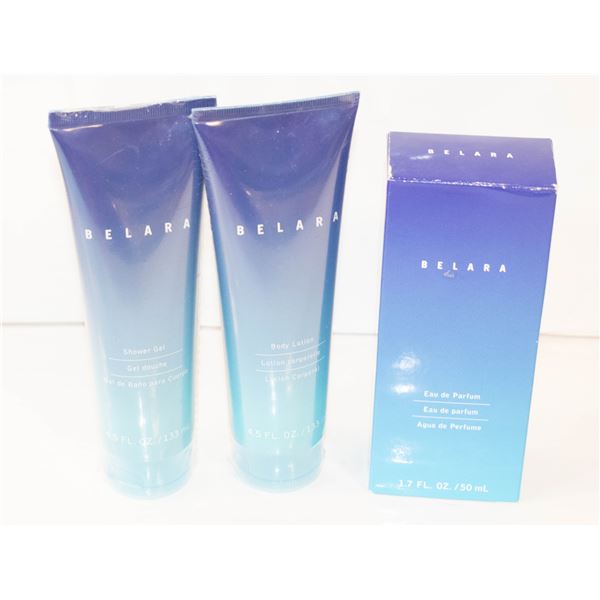 NEW MARY KAY BELARA LOTION SHOWER GEL & PERFUME