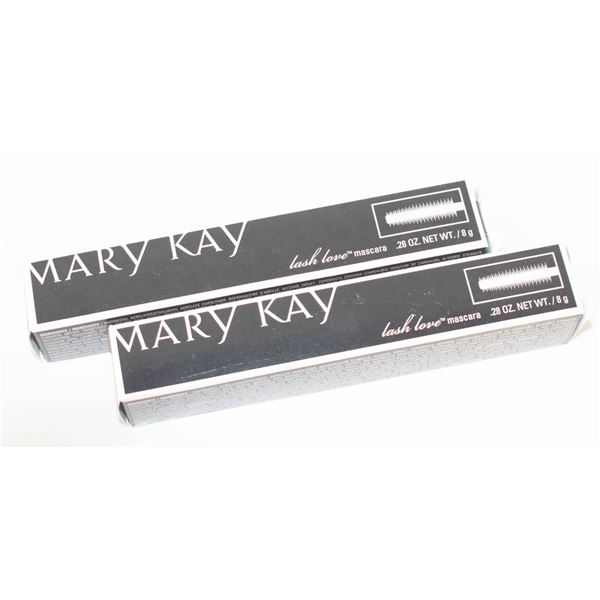 2 NEW MARY KAY MASCARA PLUM AND GREEN