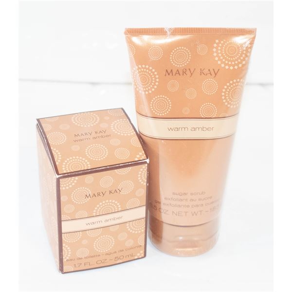 NEW MARY KAY WARM AMBER BODY SCRUB