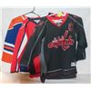 Image 1 : 2 OVECHKIN (L/XL) 1 HALL (S/M) YOUTH JERSEYS